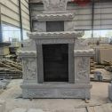 广州 芝麻灰高档墓碑、土墓，一套也支持定做
