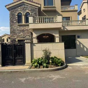 广州黄金麻别墅干挂效果展示