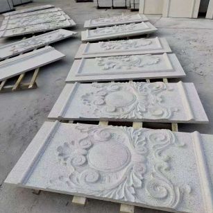 广州 芝麻白干挂雕花板