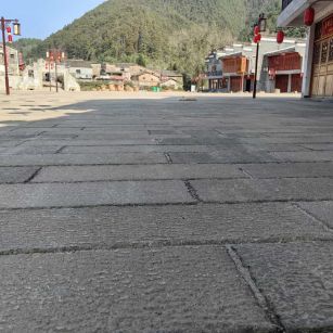 广州仿古石铺装效果