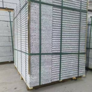 广州 芙蓉白3公分厚磨圆边、拉槽，楼梯踏步