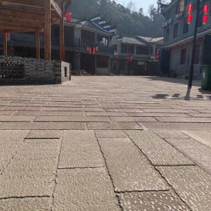 广州仿古石铺装效果