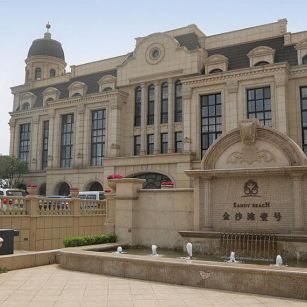 广州花岗岩黄金麻建筑外墙干挂案例