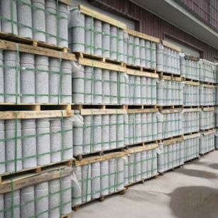 广州 芝麻白挡车柱、阻车桩、隔离柱