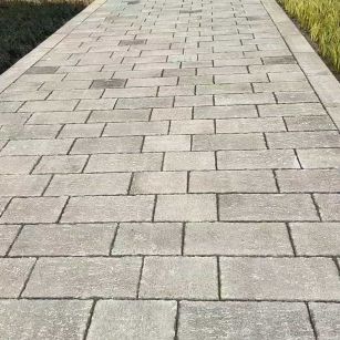 广州仿古石铺装效果