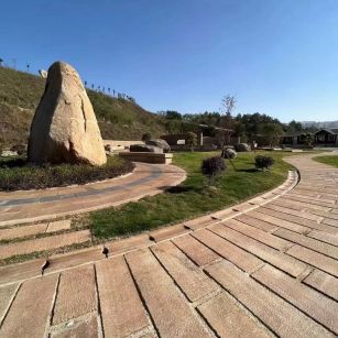 广州仿古石铺装效果