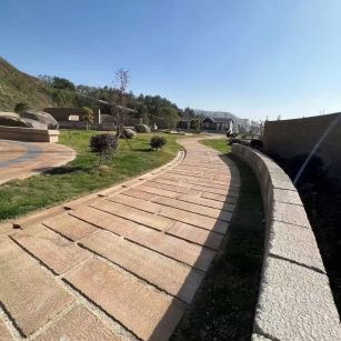 广州仿古石铺装效果