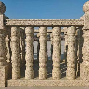 广州 黄金麻栏杆（扶手，花瓶柱，将军柱）