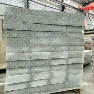 广州 芝麻白10公分300*600广场地铺，A料定制，尺寸标准，厚薄均匀