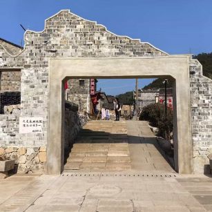 广州仿古石铺装效果