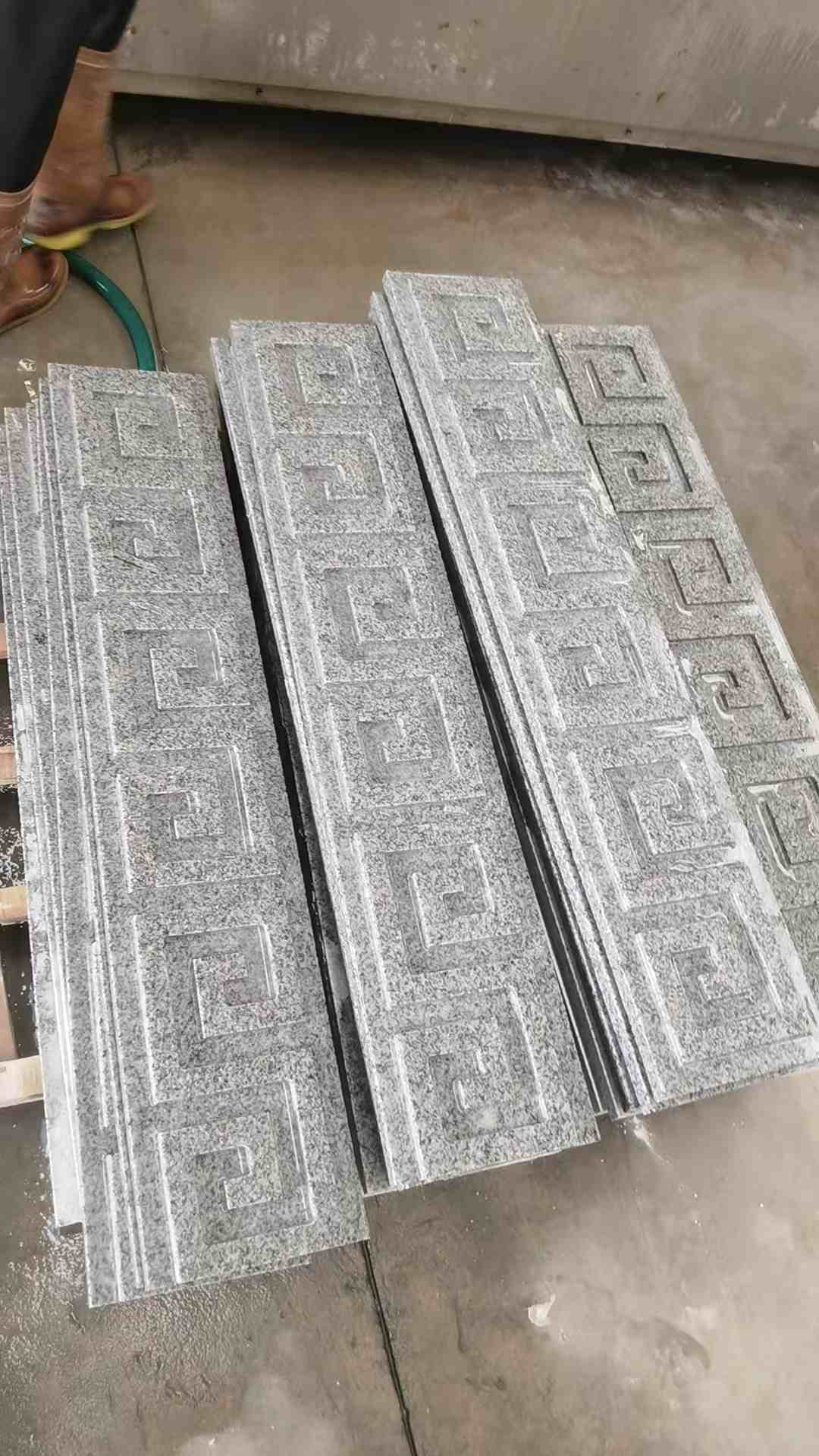广州 别墅回纹线条，雕刻