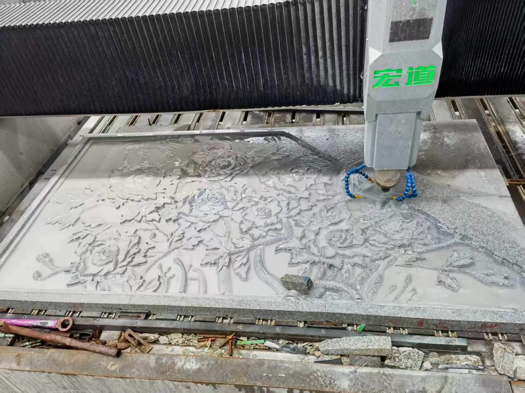 广州 别墅墙面石材雕刻