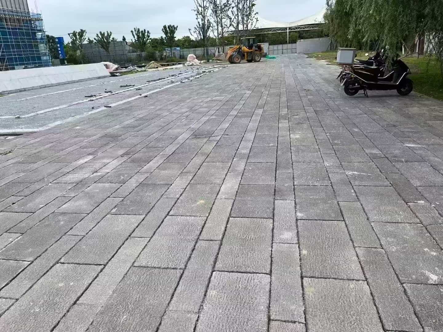 广州仿古石铺装效果