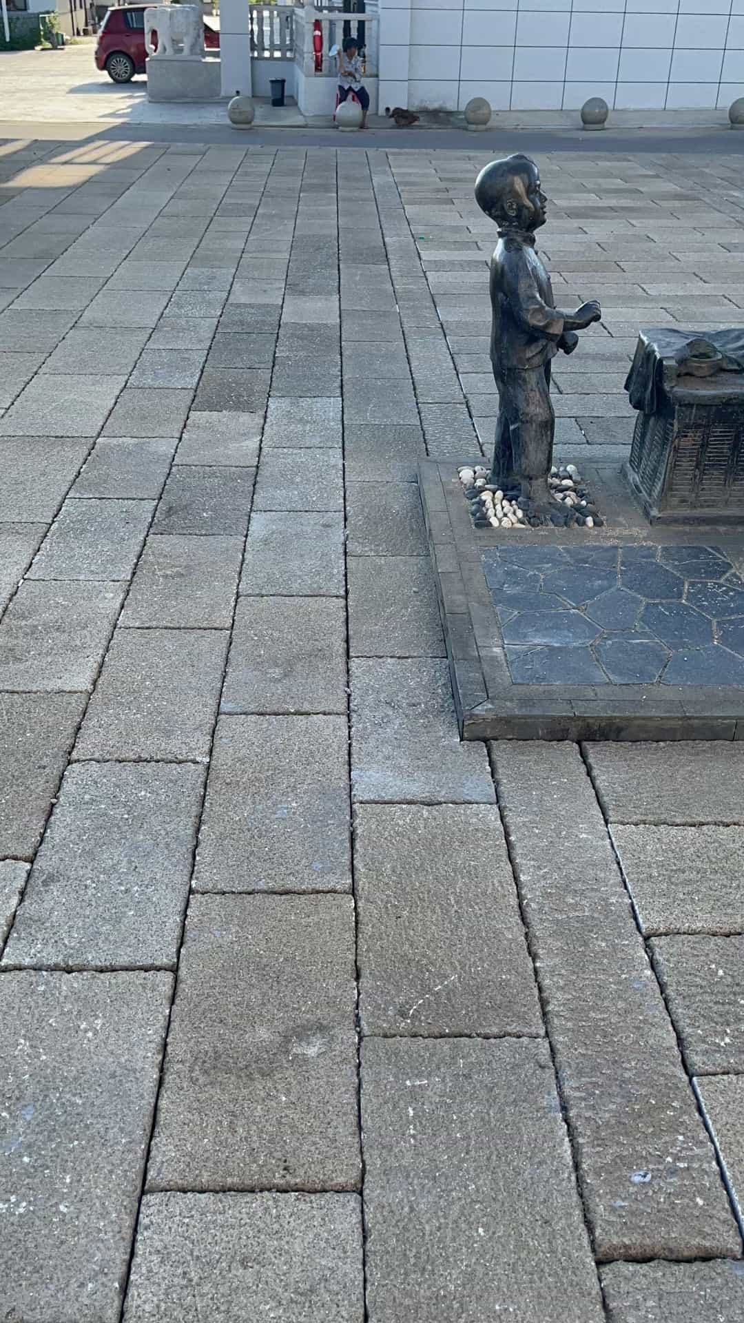 广州仿古石铺装效果