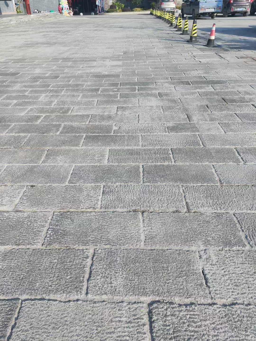 广州仿古石铺装效果