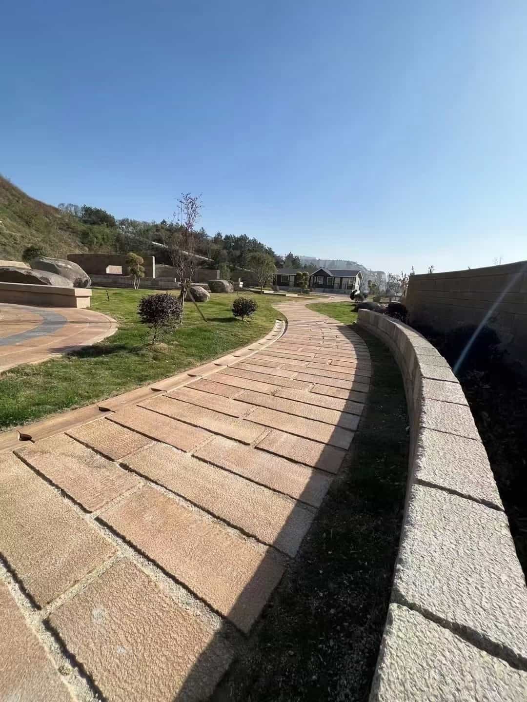 广州仿古石铺装效果