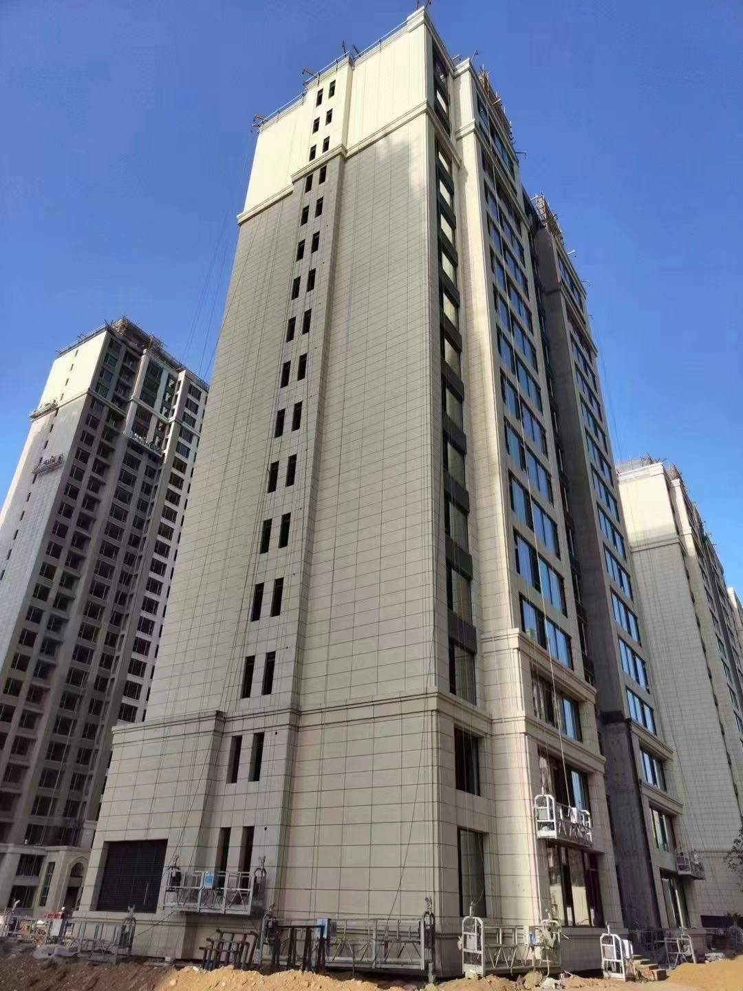 广州黄金麻高端小区，外墙干挂