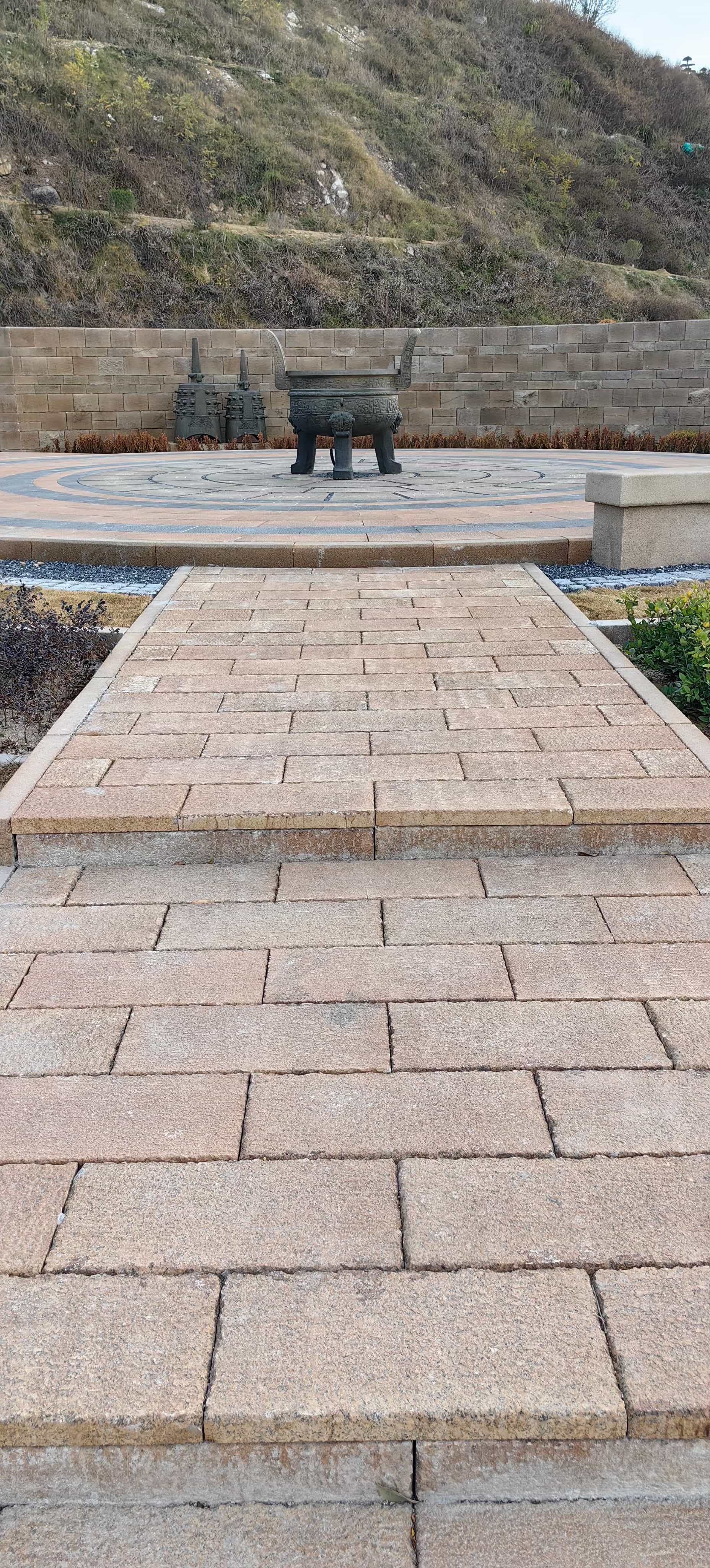 广州仿古石铺装效果