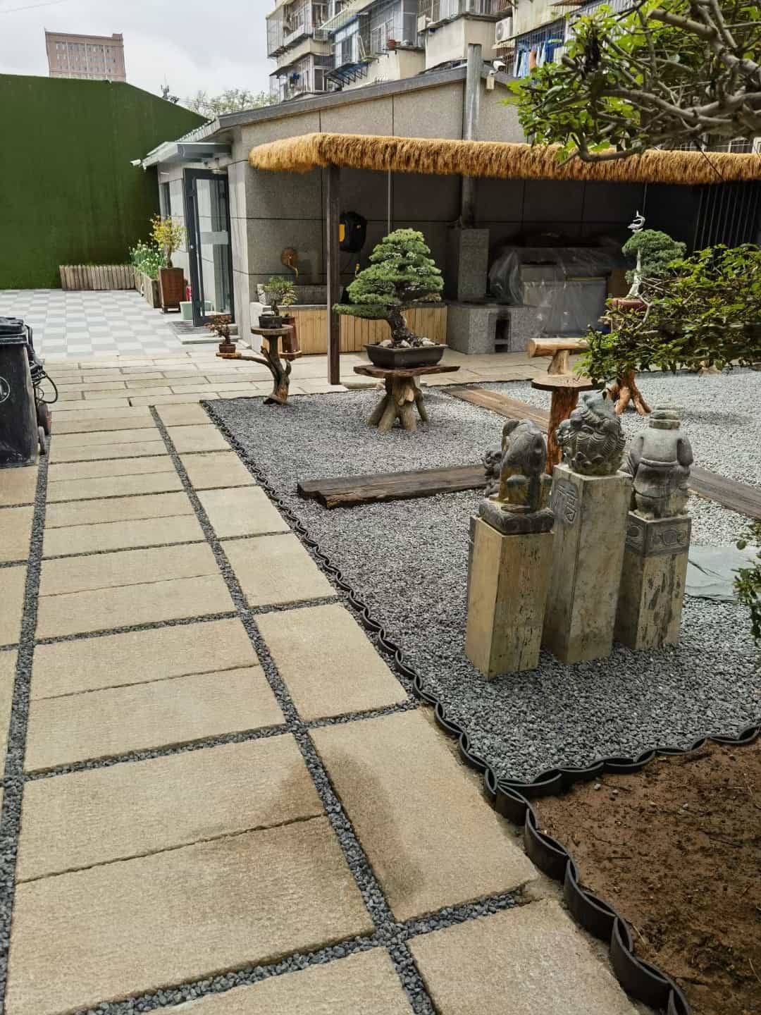 广州仿古石铺装效果