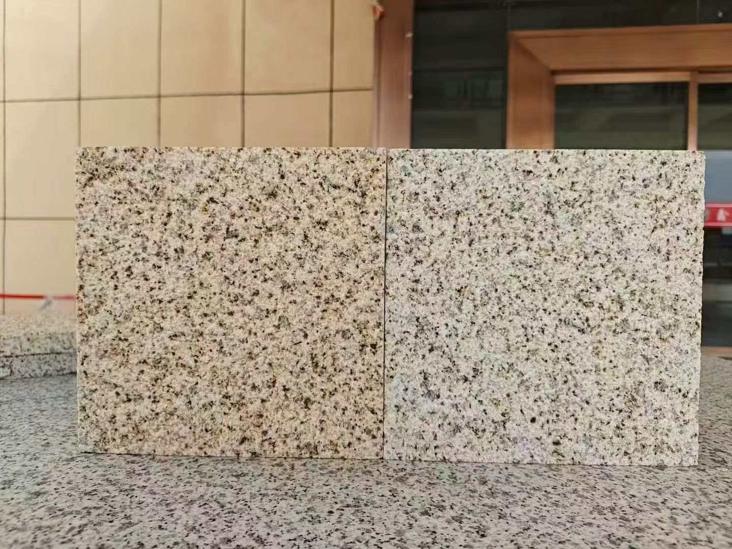 广州 黄金麻荔枝面，中黄与浅黄