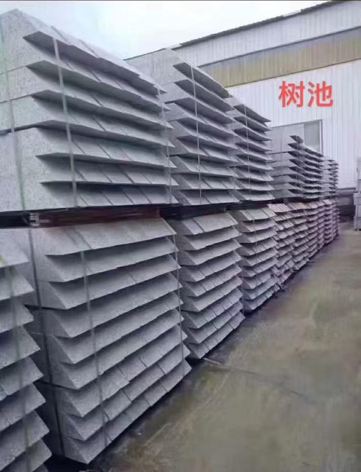 广州 芝麻灰切头树池